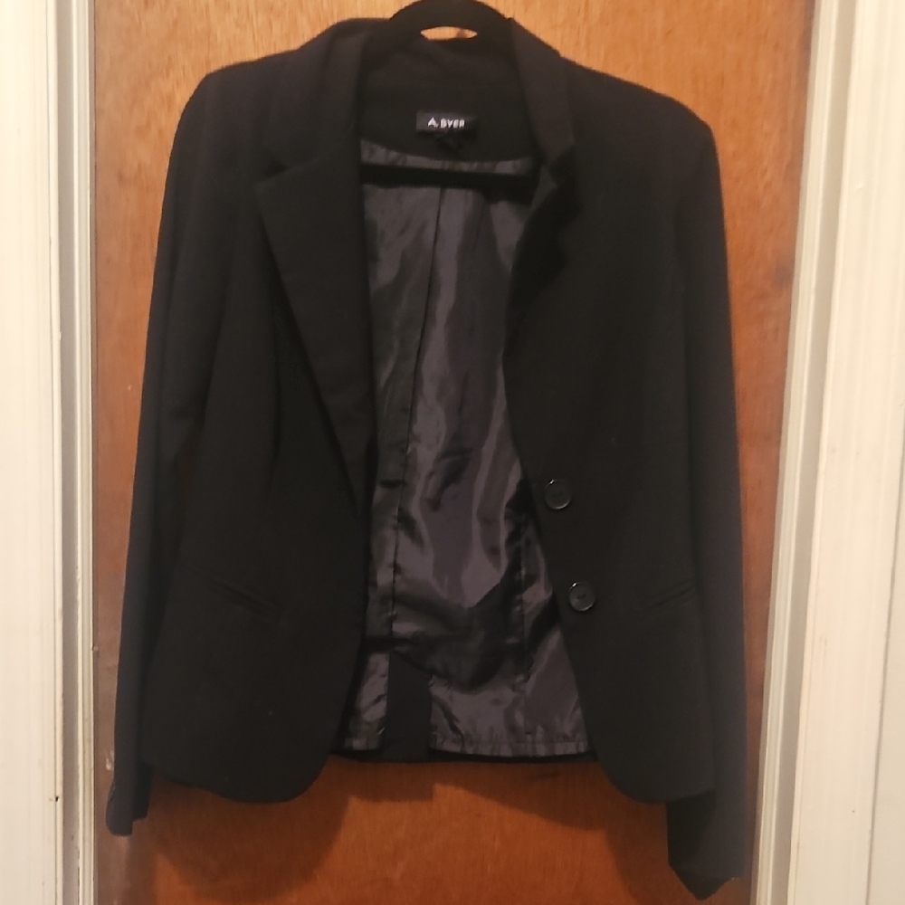 A. Byer Classic Black Blazer